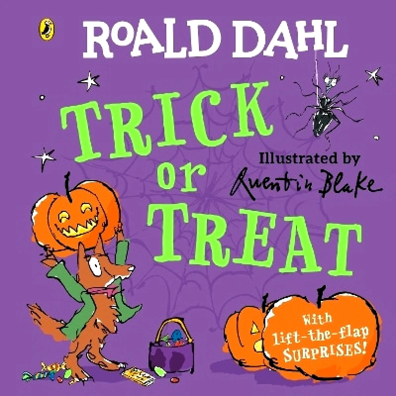 Puffin Roald Dahl: Trick or Treat: A lift-the-flap book Puffin