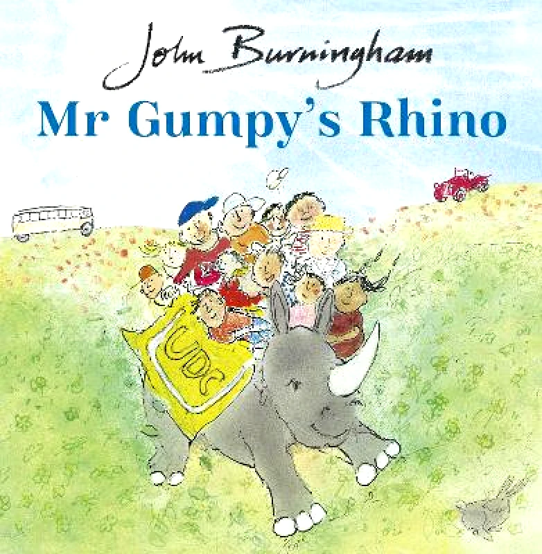 Red Fox Picture Books Mr Gumpy's Rhino John Burningham Red Fox Picture Books