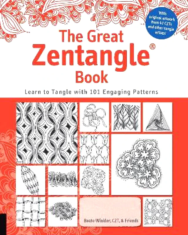 Quarry Books The Great Zentangle Book: Learn to Tangle with 101 Favorite Patterns Beate Winkler Quarry Books 0901