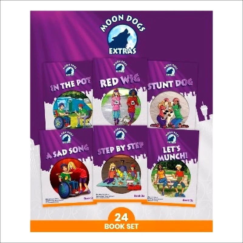 Phonic Books Ltd Phonic Books Moon Dogs Extras Set 2: Adjacent consonants and consonant digraphs Phonic Books Ltd