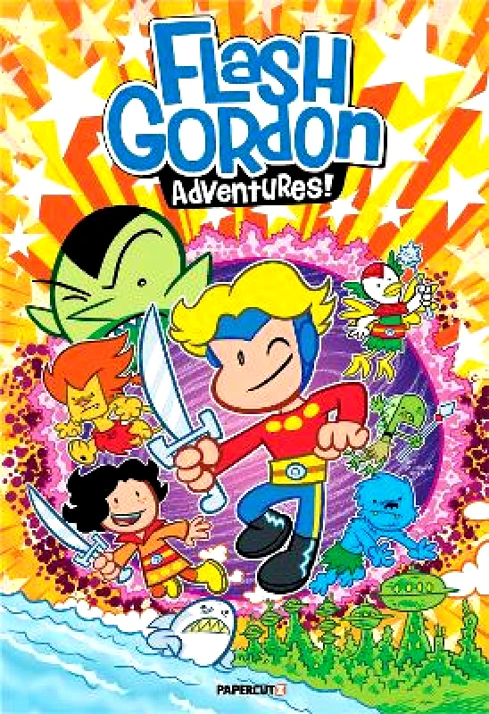 Papercutz Flash Gordon Adventures! Franco Papercutz