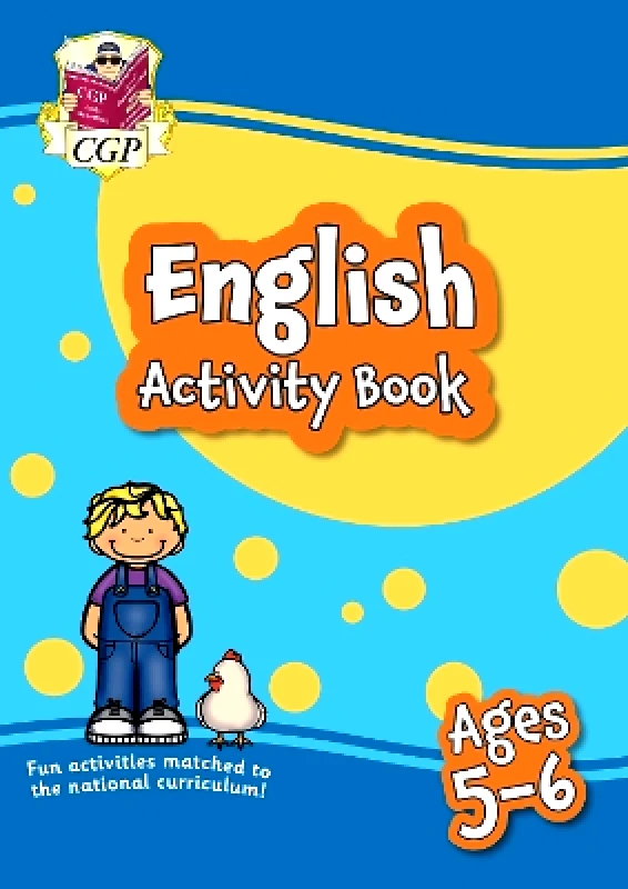 Coordination Group Publications Ltd (CGP) English Activity Book for Ages 5-6 (Year 1) CGP Books Coordination Group Publications Ltd (CGP)