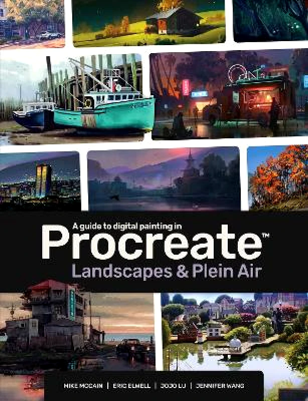 3DTotal Publishing Ltd Digital Painting in Procreate: Landscapes & Plein Air 3DTotal Publishing Ltd