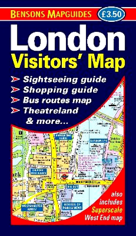 Bensons MapGuides London Visitors' Map Bensons MapGuides