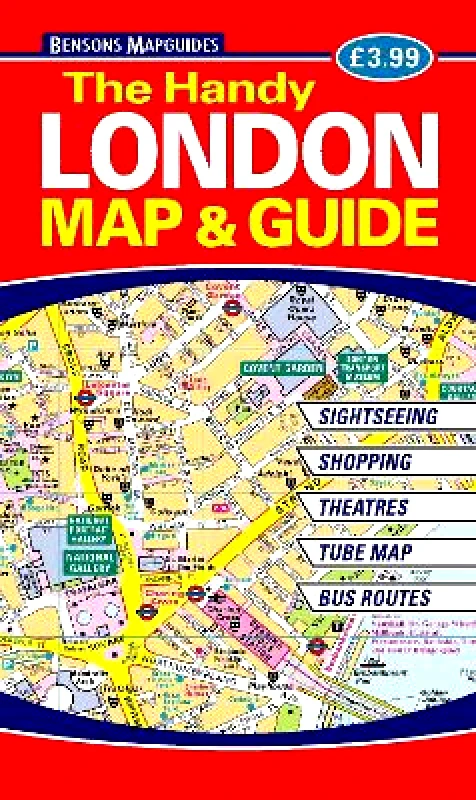 The Handy London Map & Guide Bensons MapGuides φωτογραφία