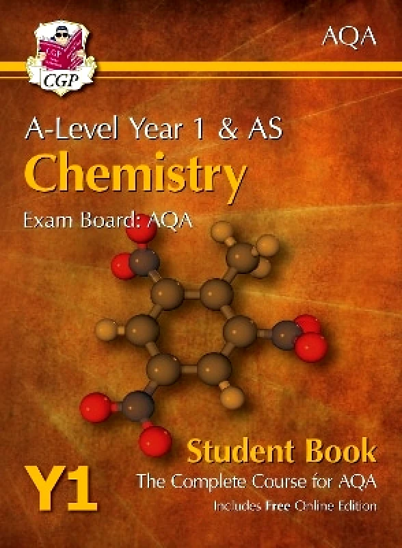 Coordination Group Publications Ltd (CGP) A-Level Chemistry for AQA: Year 1 & AS Student Book with Online Edition CGP Books Coordination Group Publications Ltd (CGP)
