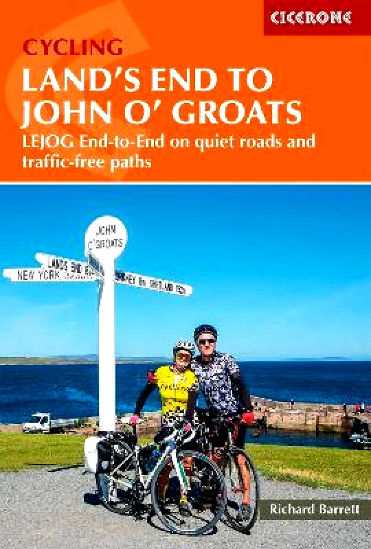 Cycling Land's End to John o' Groats: LEJOG end-to-end on quiet roads and traffic-free paths Richard Barrett Cicerone Press φωτογραφία