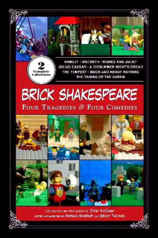 Skyhorse Publishing Brick Shakespeare: Four Tragedies & Four Comedies Becky Thomas Skyhorse Publishing 0316