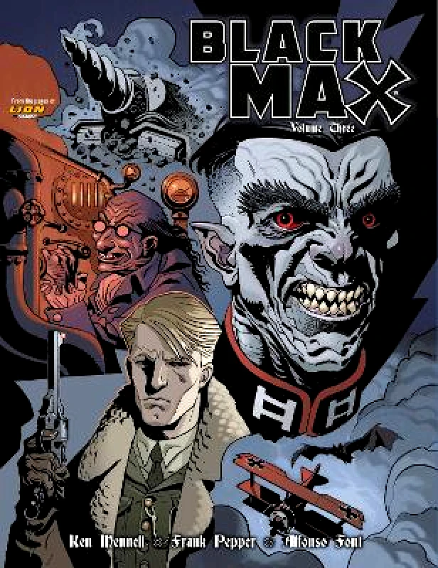 Black Max Volume Three Frank Pepper 2000 AD Graphic Novels 0118 φωτογραφία