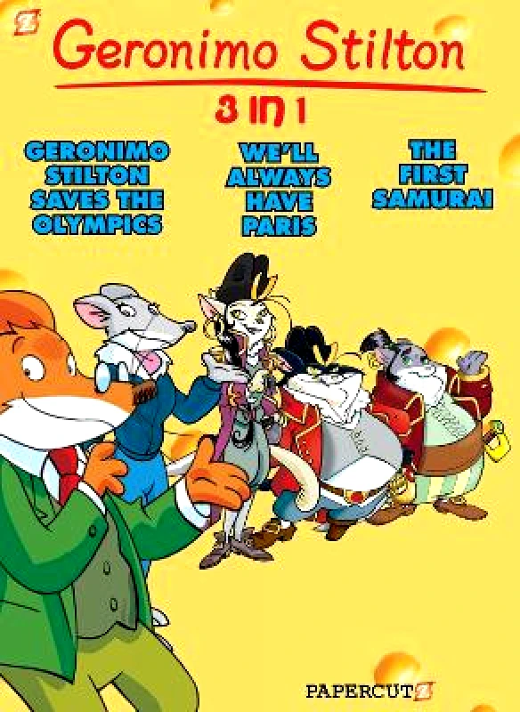 Papercutz Geronimo Stilton 3-in-1 Vol. 4 Papercutz 0809