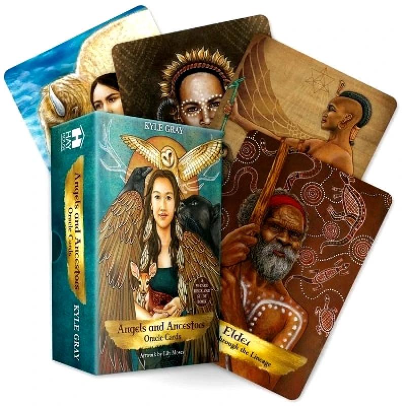 Hay House UK Ltd Angels and Ancestors Oracle Cards: A 55-Card Deck and Guidebook Kyle Gray Hay House UK Ltd 0918