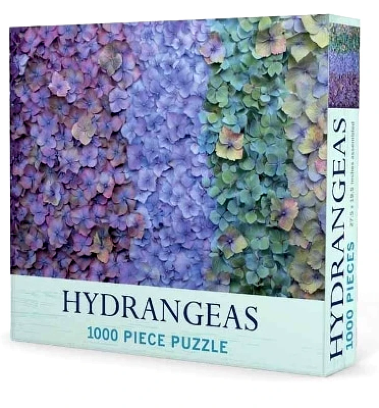 Gibbs M. Smith Inc 1000-piece puzzle: Hydrangeas Gibbs Smith Gibbs M. Smith Inc