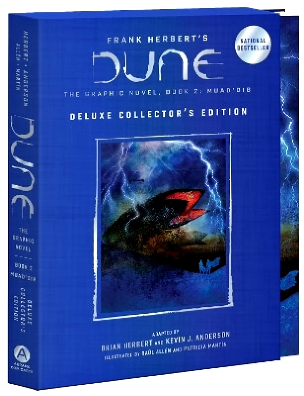 Abrams DUNE: The Graphic Novel, Book 2: Muad'Dib: Deluxe Collector's Edition Kevin J. Anderson Abrams 1005