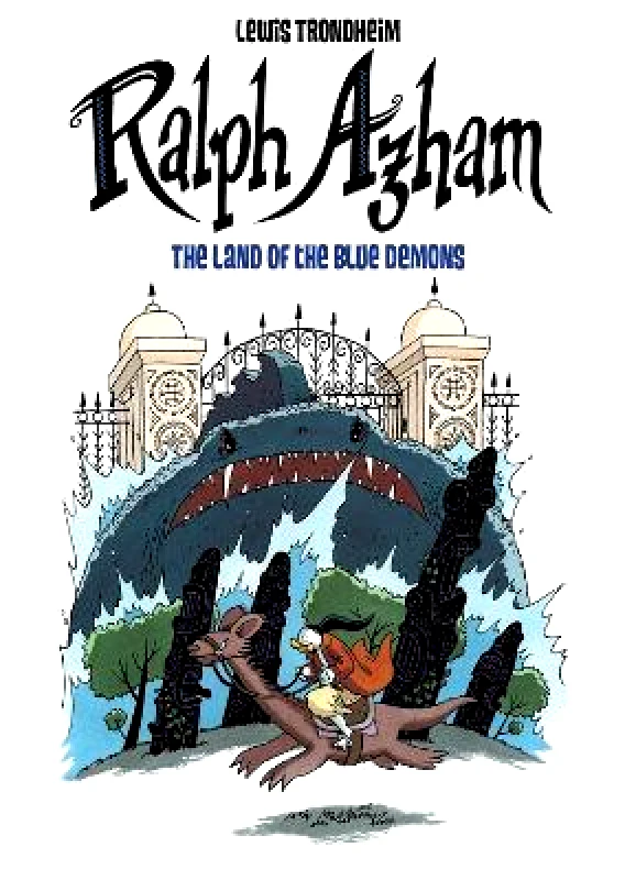 Papercutz Ralph Azham Vol. 2: The Land of the Blue Demons Lewis Trondheim Papercutz 1025