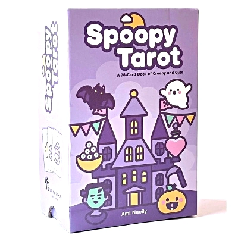 Sterling Ethos Spoopy Tarot: A 78-Card Deck of Creepy and Cute Amí Naeily Sterling Ethos 0802