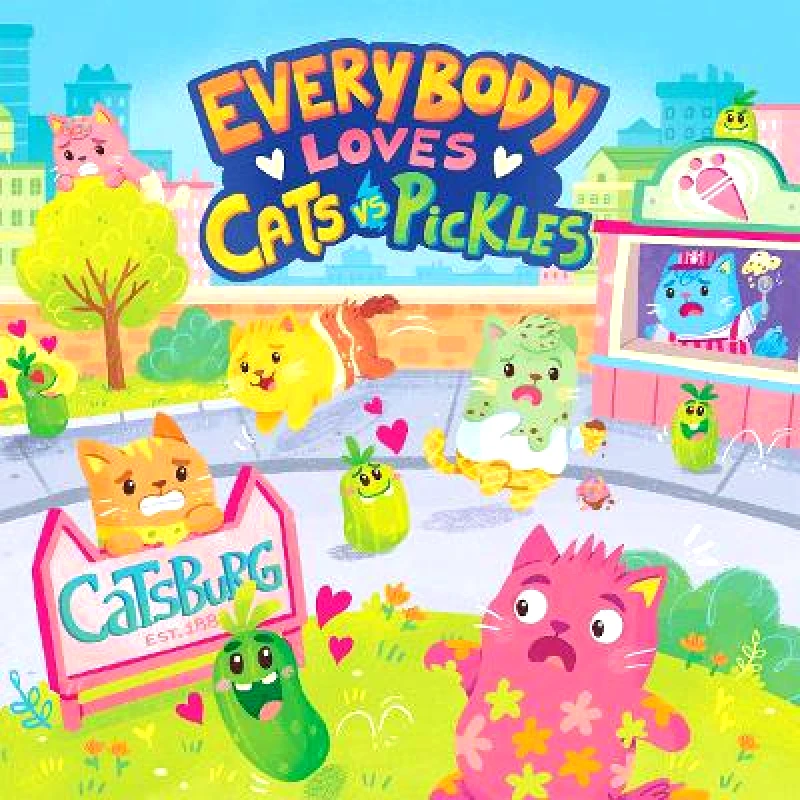 Curiosity Ink Media Everybody Loves Cats vs Pickles Darren Farrel Curiosity Ink Media 0829