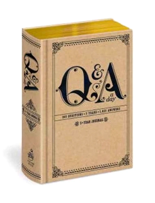 Q&A a Day: 5-Year Journal Potter Gift Potter Style φωτογραφία