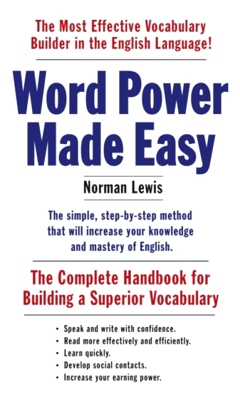 Anchor Books Word Power Made Easy : The Complete Handbook for Building a Superior Vocabulary Norman Lewis Anchor Books 2014 Paperback