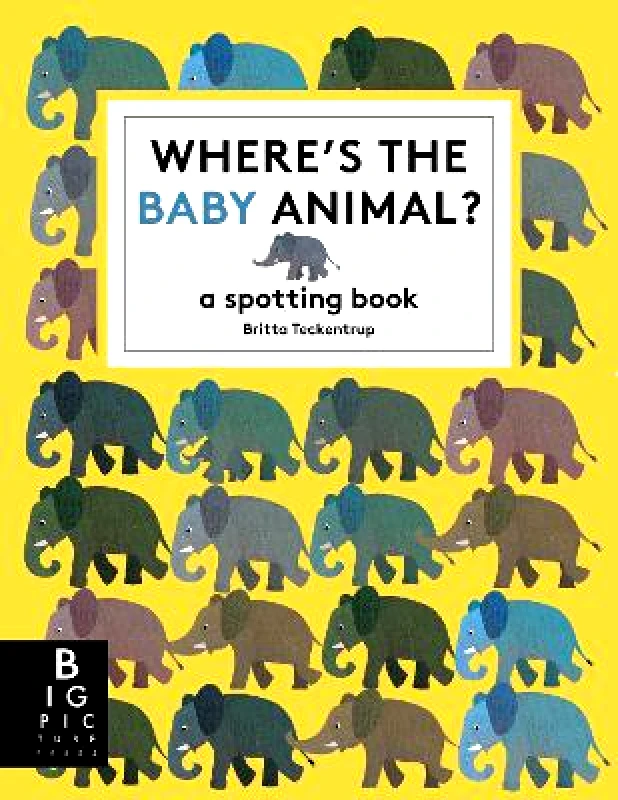 Bonnier Books Ltd Where's the Baby Animal?: A Spotting Book Britta Teckentrup Bonnier Books Ltd