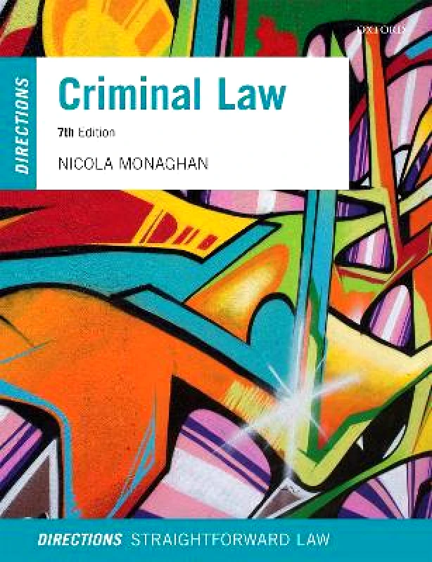 Oxford University Press Criminal Law Directions Nicola Monaghan Oxford University Press