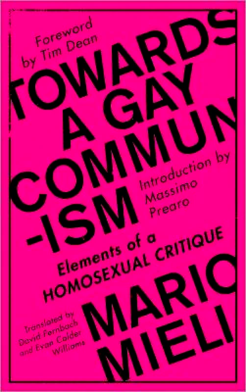 Pluto Press Towards a Gay Communism: Elements of a Homosexual Critique Mario Mieli Pluto Press
