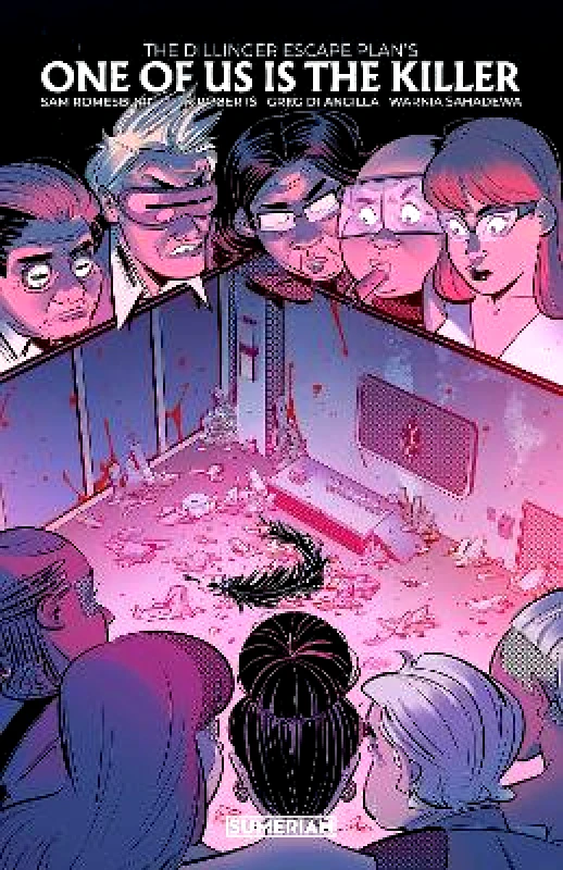 Sumerian Comics One of Us Is the Killer: The Dillinger Escape Plan Sam Romesburg Sumerian Comics