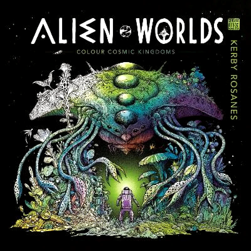LOM Art Alien Worlds: Colour Cosmic Kingdoms Kerby Rosanes LOM Art