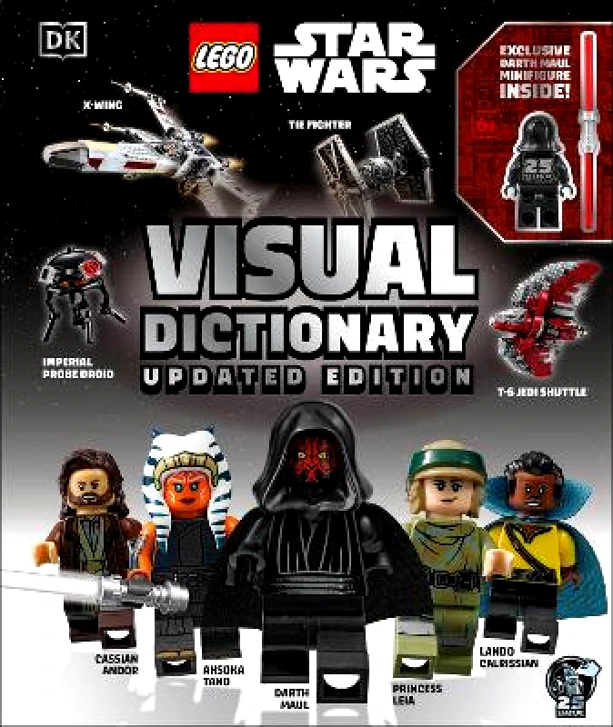 DK Children LEGO Star Wars Visual Dictionary Updated Edition: With Exclusive Star Wars Minifigure Simon Hugo DK Children