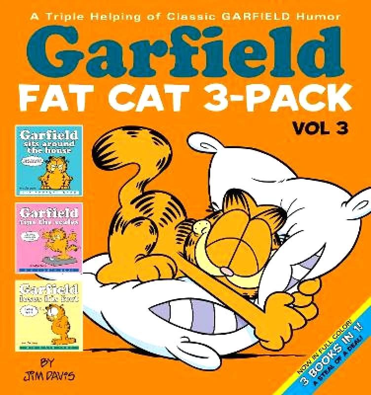 Ballantine Books Inc. Garfield Fat Cat 3-Pack #3: A Triple Helping of Classic GARFIELD Humor Vol 3 Jim Davis Ballantine Books Inc.