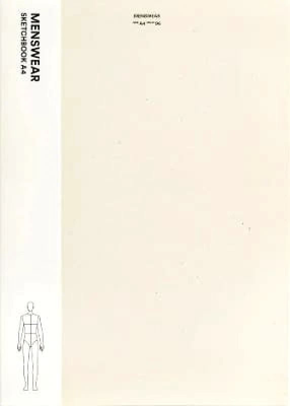 Fashionary International Limited Fashionary Menswear Sketchbook A4 Fashionary International Limited 0608