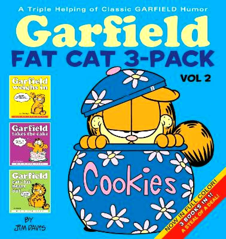 Ballantine Books Inc. Garfield Fat Cat 3-Pack #2: A Triple Helping of Classic Garfield Humor Jim Davis Ballantine Books Inc. Paperback / softback