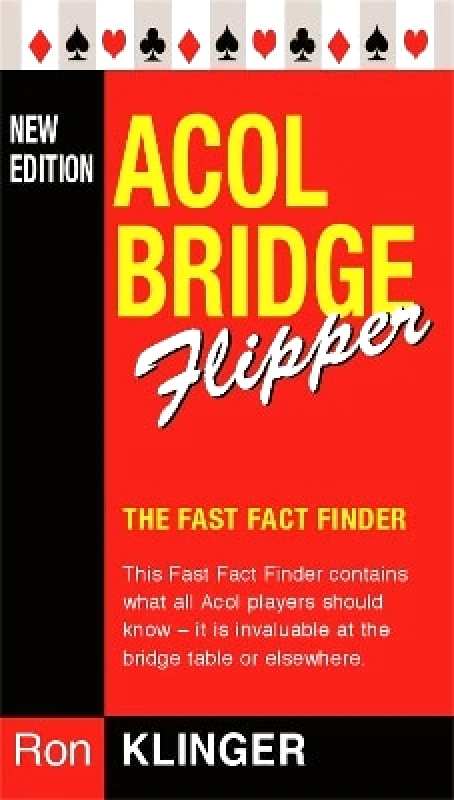 Cassell Reference Acol Bridge Flipper Ron Klinger Cassell Reference 0401
