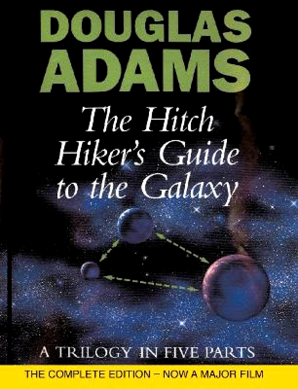 William Heinemann Ltd The Hitch Hiker's Guide To The Galaxy: A Trilogy in Five Parts Douglas Adams William Heinemann Ltd