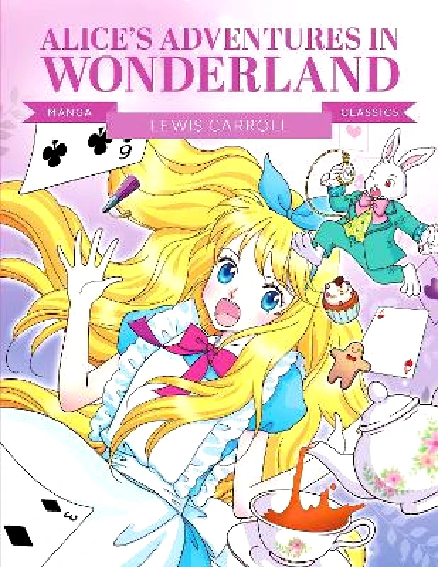 Button Books Manga Classics: Alice in Wonderland: Great Literature Brought to Life Button Books