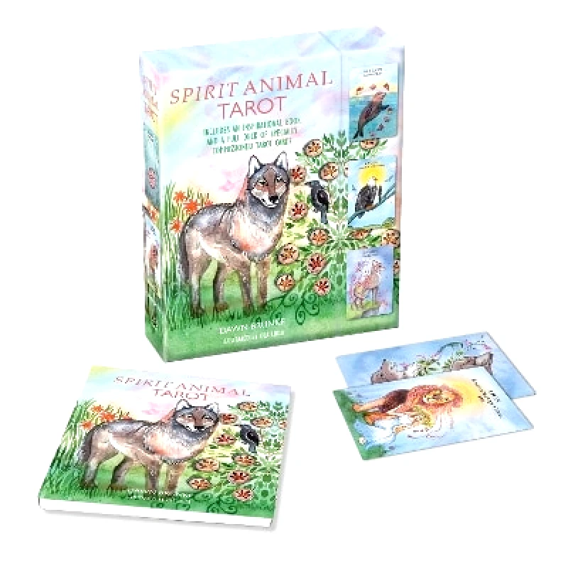CICO Books Spirit Animal Tarot: Includes an Inspirational Book and a Full Deck of Specially Commissioned Tarot Cards Dawn Brunke CICO Books