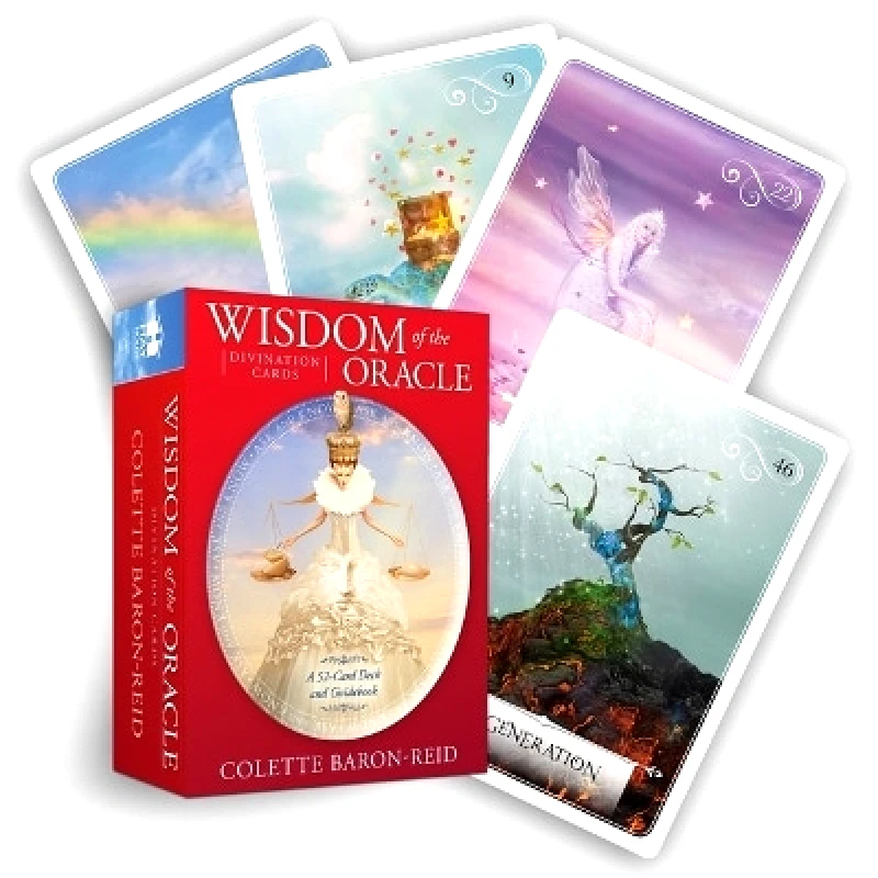 Hay House Inc Wisdom of the Oracle Divination Cards: A 52-Card Oracle Deck for Love, Happiness, Spiritual Growth and Living Your Purpose Colette Baron-Reid Hay House Inc