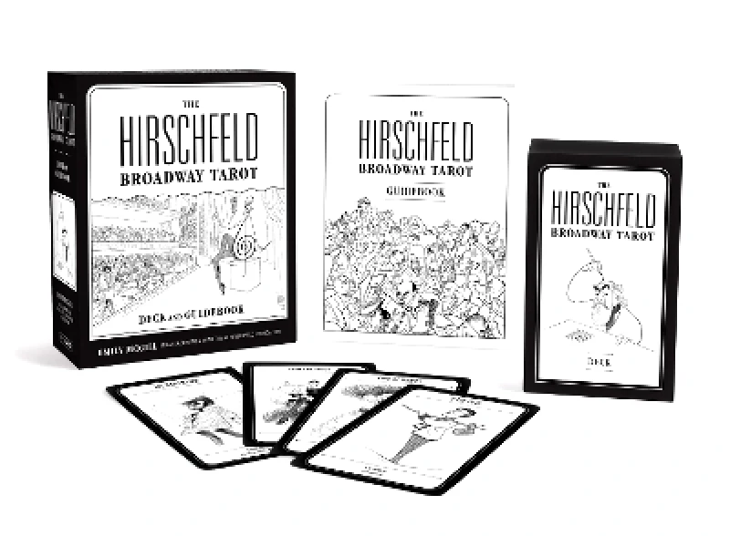 The Hirschfeld Broadway Tarot: Deck and Guidebook Emily McGill Running Press Adult 1008 φωτογραφία