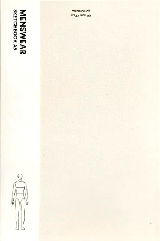 Fashionary International Limited Fashionary Menswear Sketchbook A5 Fashionary International Limited 0320
