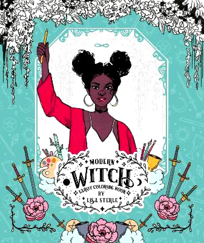 Liminal 11 Modern Witch Tarot Coloring Book Lisa Sterle Liminal 11