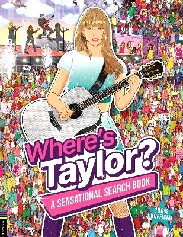 Buster Books Where’s Taylor?: A Sensational Search Book Paul Moran Buster Books
