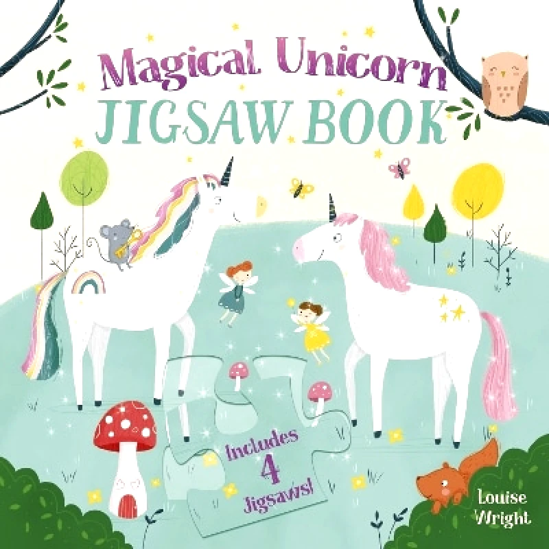 ARC Magical Unicorn Jigsaw Book Lisa Regan ARC
