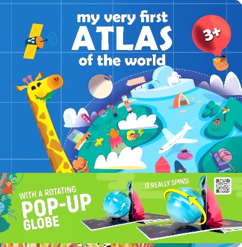 nuinui My Very First Atlas with Revolving Globe Francesco Tomasinelli nuinui