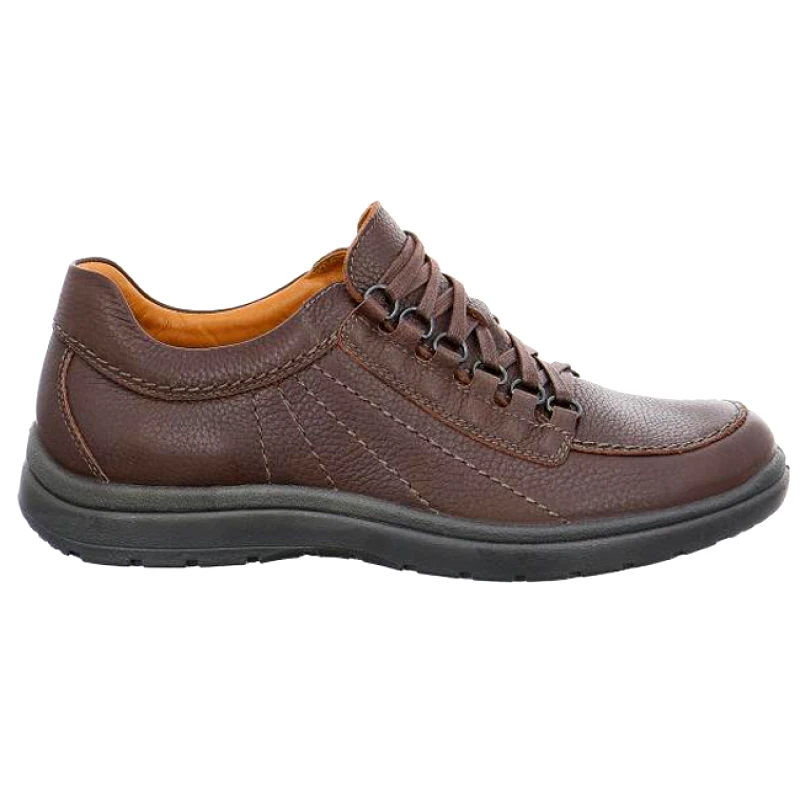 Jomos Jomos 46421144355 Ανατομικό Δερμάτινο Comfort Casual Καφέ