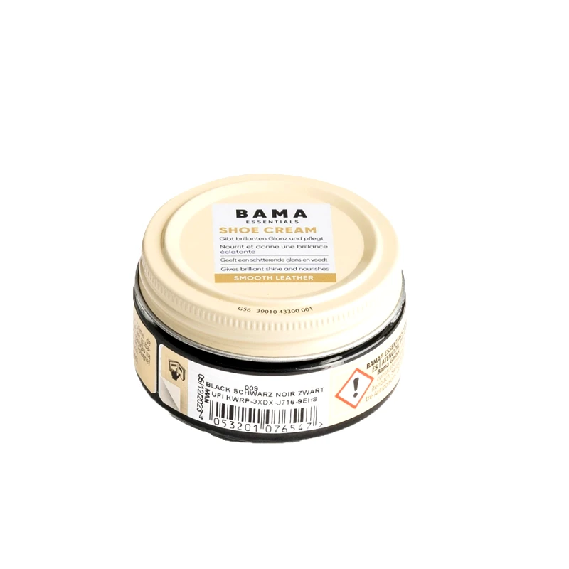 Bama Bama Shoe Cream Black/Κρέμα Περιποίησης Μαύρη