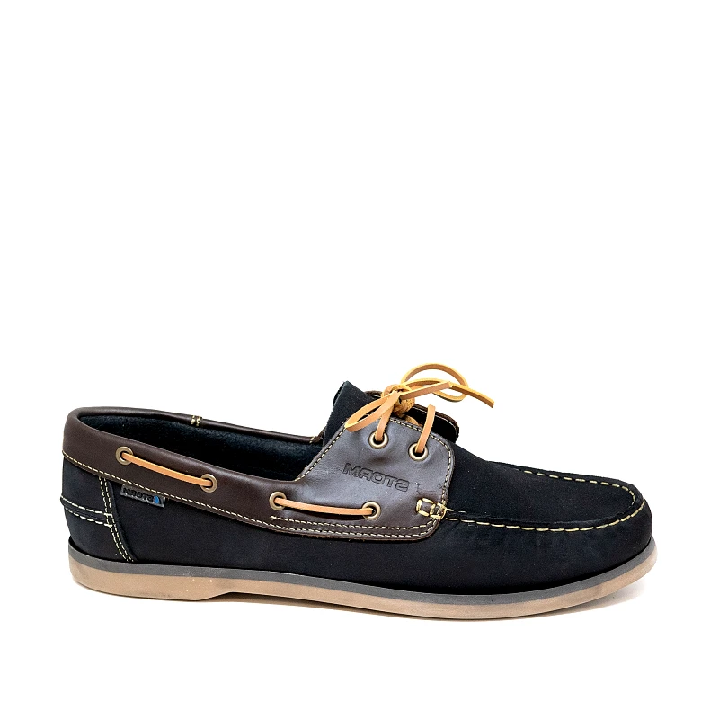 Storm Storm ST0100-12/05 Δερμάτινο Boat Shoes Μπλε Καφέ