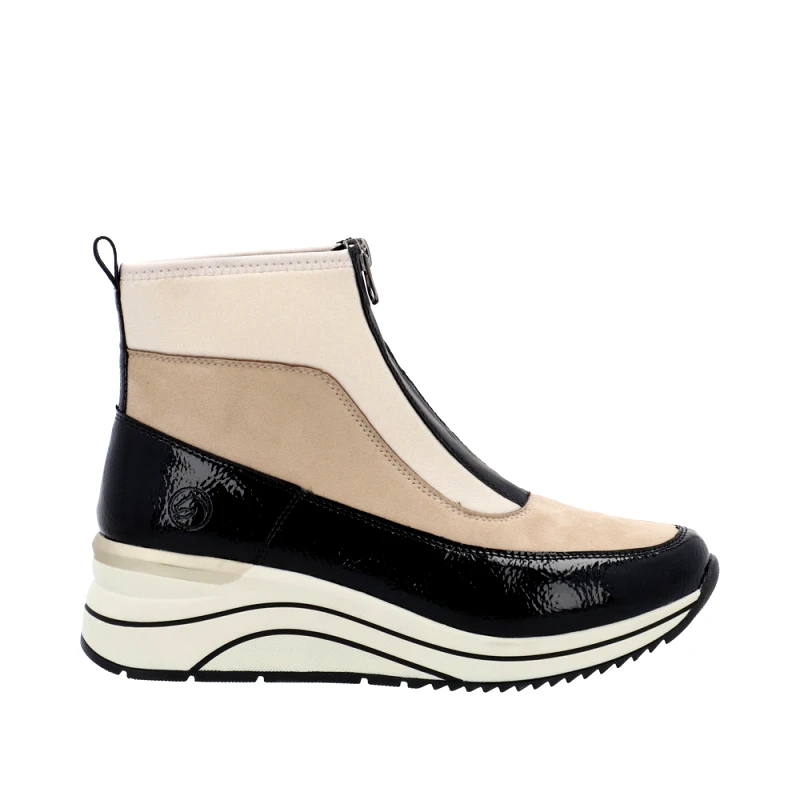 Remonte Dorndorf Remonte D0T71-60 Ανατομικό Μποτάκι Sneaker Κρεμ