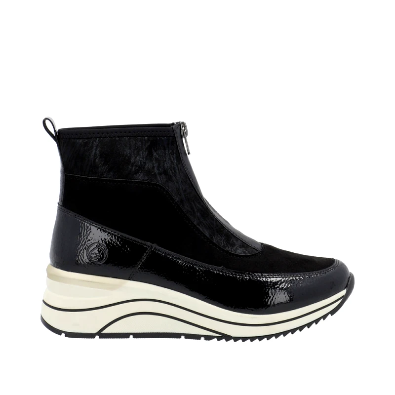 Remonte Dorndorf Remonte D0T71-01 Ανατομικό Μποτάκι Sneaker Μαύρο
