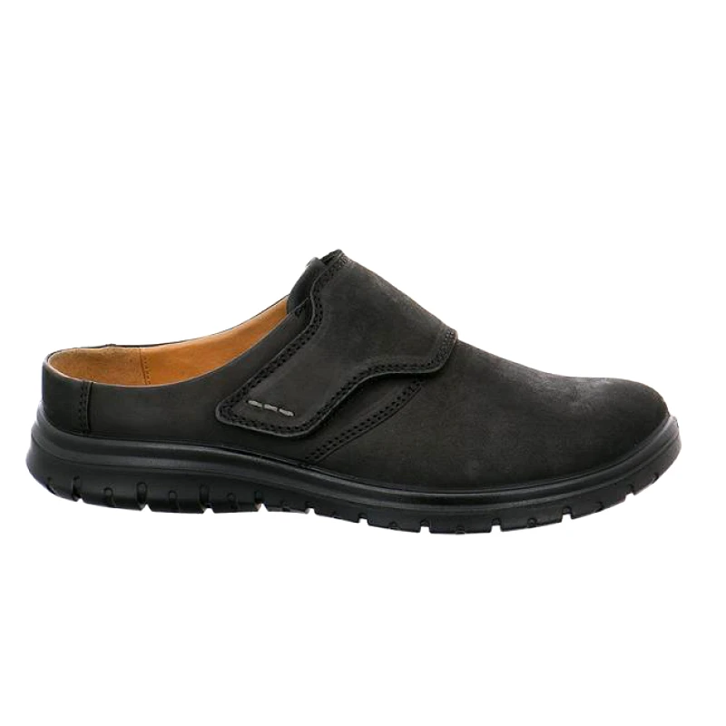 Jomos Jomos 42320140000 Ανατομικό Δερμάτινο Comfort Σαμπό Μαύρο