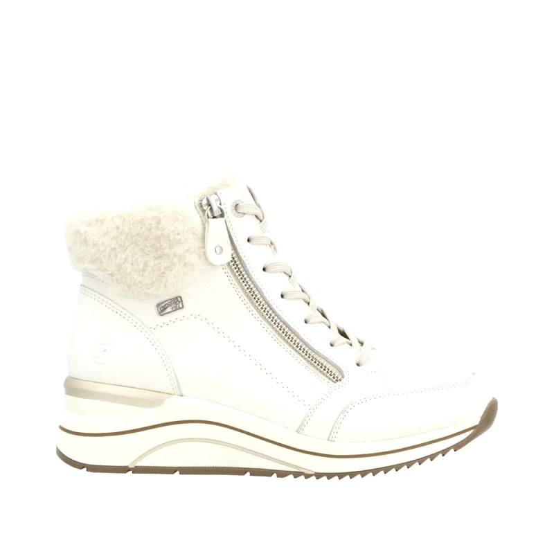 Remonte Dorndorf Remonte D0T77-80 Ανατομικό Μποτάκι Sneaker Λευκό