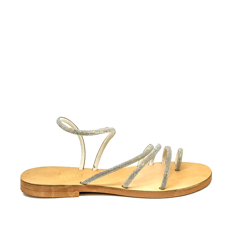 Bigshoes Bigshoes GA0114-N06 Δερμάτινο Σανδάλι Χρυσό